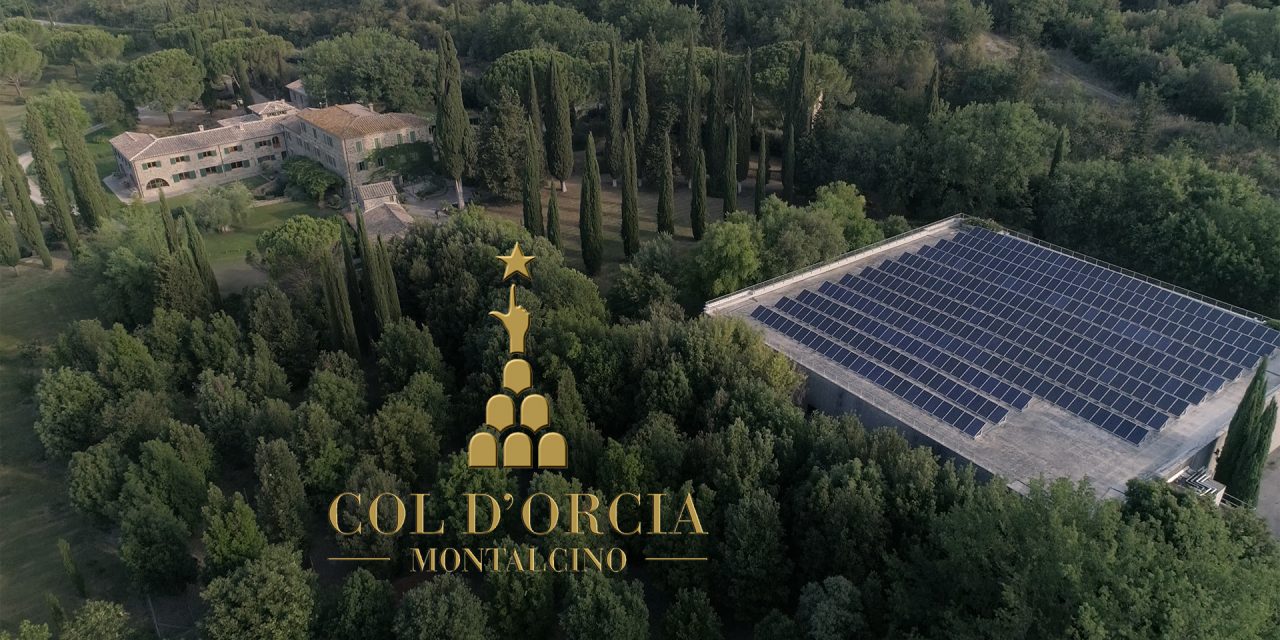 Col d’Orcia generates solar energy